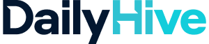 Logo for DailyHive, a media sponsor of Dine Around and Stay in Town Victoria 2026.